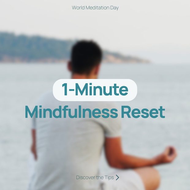 1-minute mindfulness reset