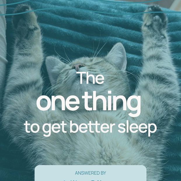 The one thing to get better sleep — Mike Oliver